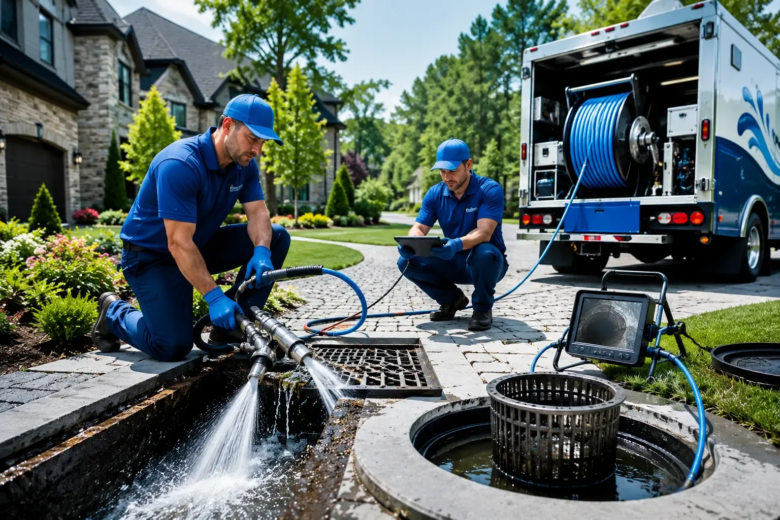 Local outdoor drain cleaning professionals in Fullerton, CA