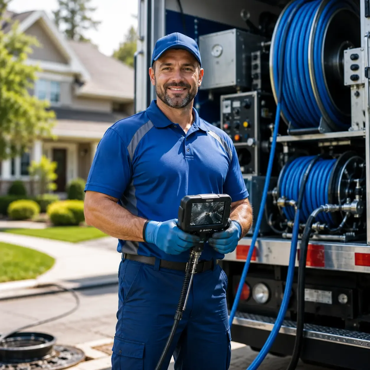 Local outdoor drain cleaning specialists in Fullerton, CA